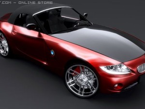 bmw z4 3D Модель