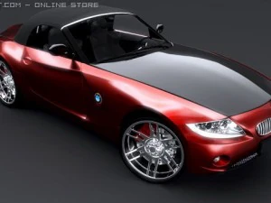 bmw z4 3D Model