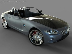 bmw z4 3D Модель