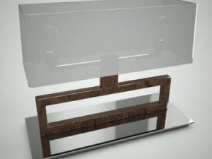 角型ランプ 3Dモデル