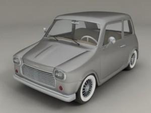 small car 3D 模型