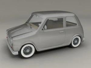 小型車 3Dモデル