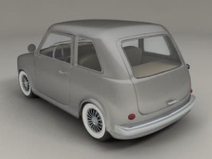 small car 3Dモデル