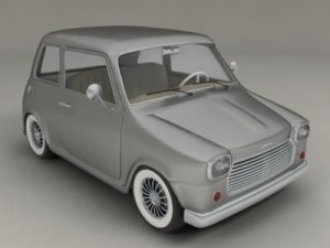 small car 3Dモデル