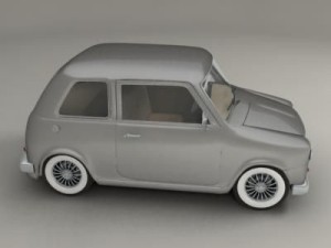 small car 3Dモデル