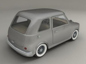 small car 3Dモデル