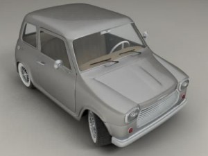 small car 3Dモデル