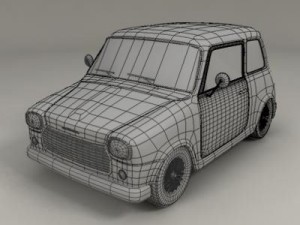 small car 3Dモデル
