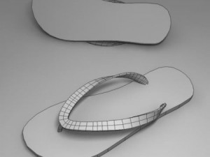 sandals Model 3D