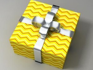 gift box 02 Modello 3D