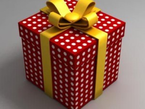 gift box 3D-Modell