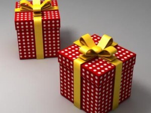 gift box 3D-Modell