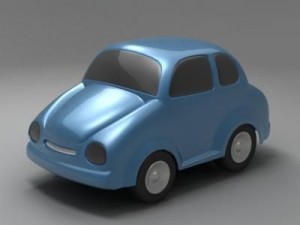 toon car 3D Модель