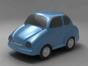 toon car 3D Model