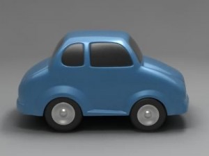 toon car 3D Модель