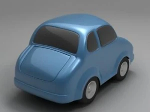 toon car 3D Model