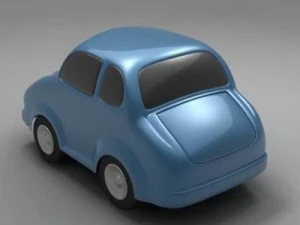 toon car 3D Model
