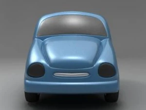toon car 3D Model