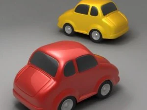 toon car 3D Model
