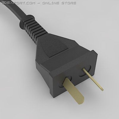 plug 3D 模型 .c4d .max .obj .3ds .fbx .stl .blend 