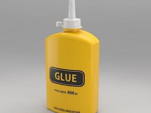 glue bottle Modèle 3D