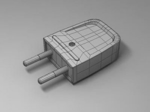 universal plug 3D 模型