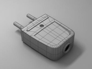 universal plug 3D 模型