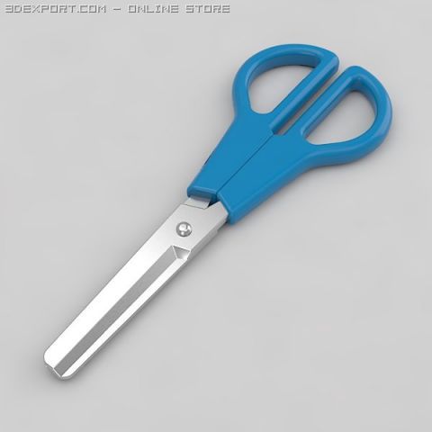small scissors 3D Model .c4d .max .obj .3ds .fbx .stl .blend 