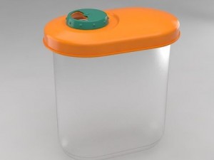 sugar tupperware Modelo 3D