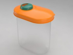 sugar tupperware Modelo 3D