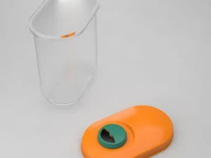 tupperware de a&ccedil;&uacute;car Modelo 3D