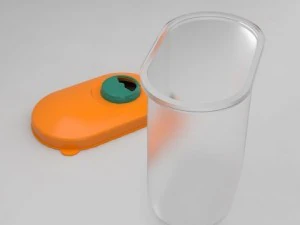 tupperware de a&ccedil;&uacute;car Modelo 3D