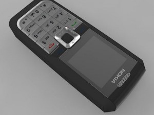 cell phone 3D Model