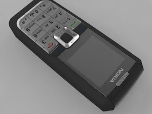 携帯電話 3Dモデル