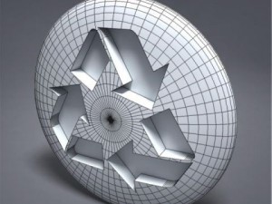 recycle logo 3D 모델