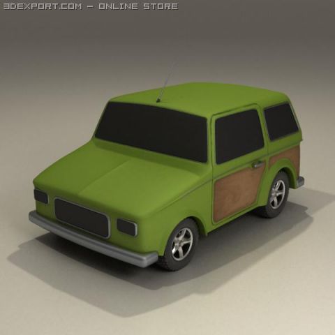 toy 4x4 3Dモデル .c4d .max .obj .3ds .fbx .stl .blend 