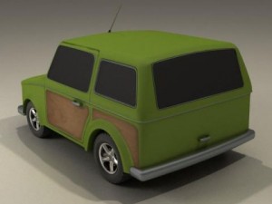toy 4x4 3Dモデル