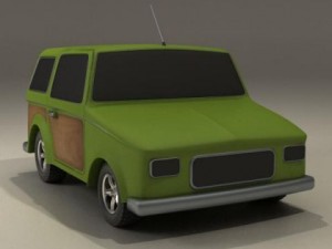 toy 4x4 3Dモデル