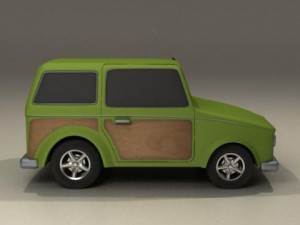 toy 4x4 3Dモデル