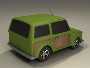 toy 4x4 3Dモデル
