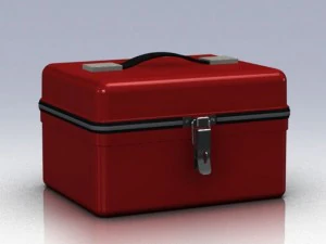 kotak padat Model 3D