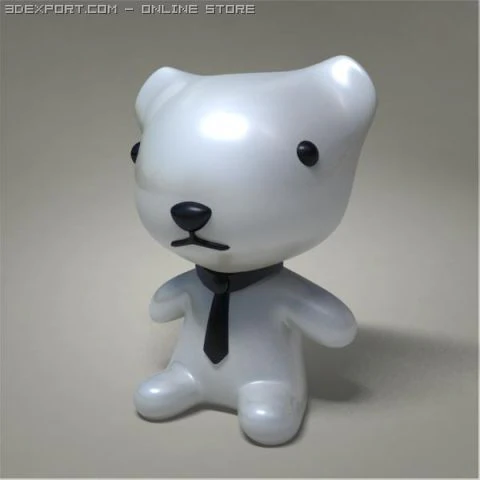 mouse toy character 3D Model .c4d .max .obj .3ds .fbx .stl .blend 