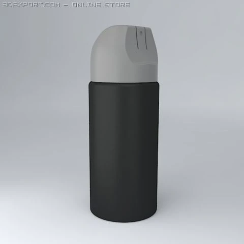 deodorant aerosol spray can 3D Model .c4d .max .obj .3ds .fbx .stl .blend 
