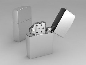 antique lighter 3Dモデル