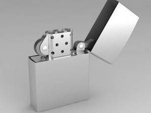 antique lighter Model 3D
