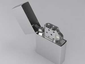 antique lighter Model 3D