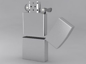 antique lighter Model 3D