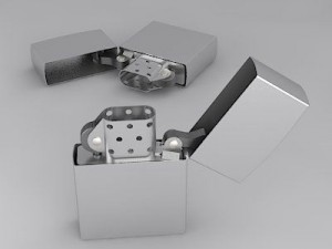 antique lighter Model 3D