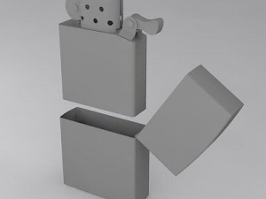 antique lighter Model 3D