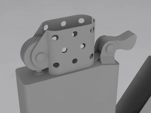 antique lighter 3D Model